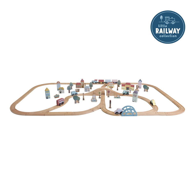 Pista Treni Stazione Ferroviaria XXL - Trenino - Railway Train XXL Set - Starterkit