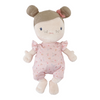 Bambola Neonata Rosa in Stoffa Fiori Rosa con Accessori - Baby Doll Rosa Little Pink Flowers