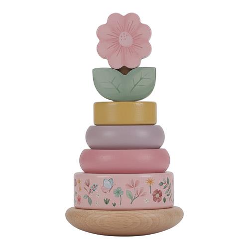 Torre in Legno Impilabile con Anelli Fairy Garden - Rocking Ring Stacker Fairy Garden