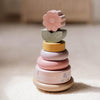 Torre in Legno Impilabile con Anelli Fairy Garden - Rocking Ring Stacker Fairy Garden