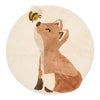 Tappeto Volpe 110 x 110 cm - Rug Fox