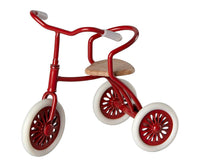 Triciclo per Topini con Rimessa Rosso - Abri à Tricycle, Mouse - Red