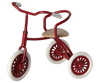 Triciclo per Topini con Rimessa Rosso - Abri à Tricycle, Mouse - Red