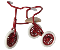 Triciclo per Topini con Rimessa Rosso - Abri à Tricycle, Mouse - Red