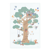 Tappetino Puzzle in EEVAA 3 in 1 Casa sull'Albero Scatola Giochi - EEVAA Treehouse Puzzle 120 x 180 Cm.mat