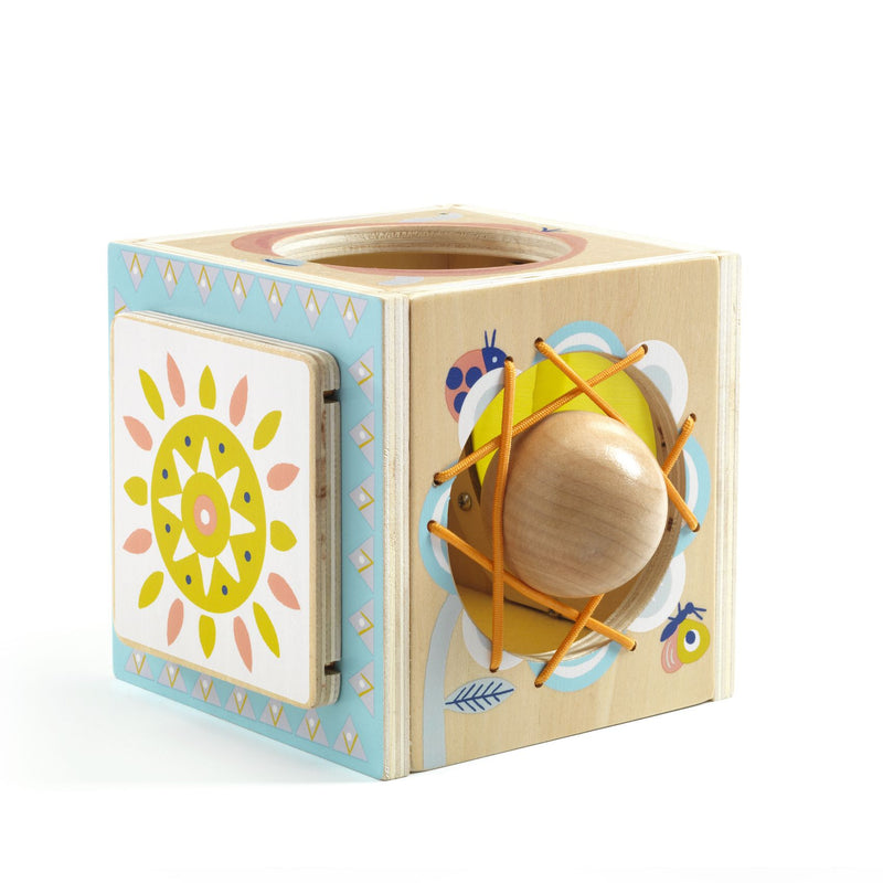 Baby Box Scatola Nascondino con Elastici Gioco ad Incastro