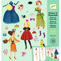 Stickers Paper dolls - Massive fashion