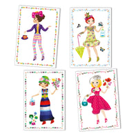 Stickers Paper dolls - Massive fashion