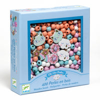 Perline in Legno Perle per creare Braccialetti e Collane - Wooden Beads Rainbow