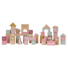 Costruzioni in Legno Blocchi Rosa Pink - Building Blocks Pink